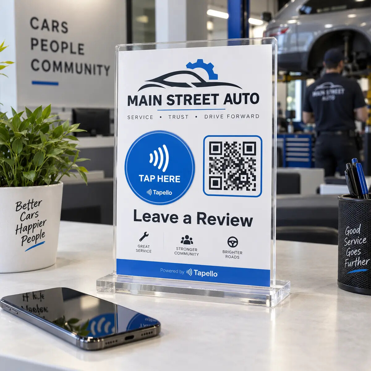 Countertop Display Tapello NFC and QR product
